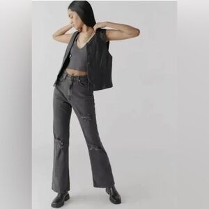 BDG urban outfitter stretch-high rise flare. Size 28